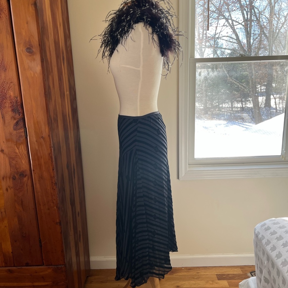 Diane Von Furstenberg Black Asymmetrical Skirt - Picture 3 of 10